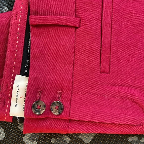 Anthropologie The essential slim dark pink - Picture 5 of 6